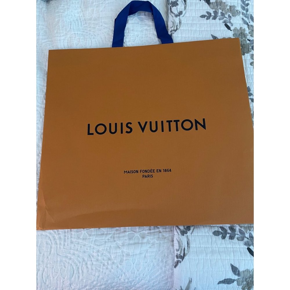 Louis Vuitton shopping bag 19”x21”
